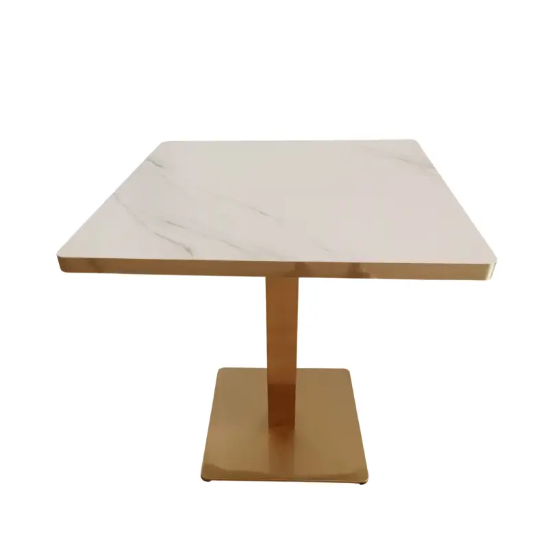 Mesa Dorada Mármol 70×70