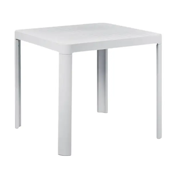 Mesa aluminio lamas 80×80
